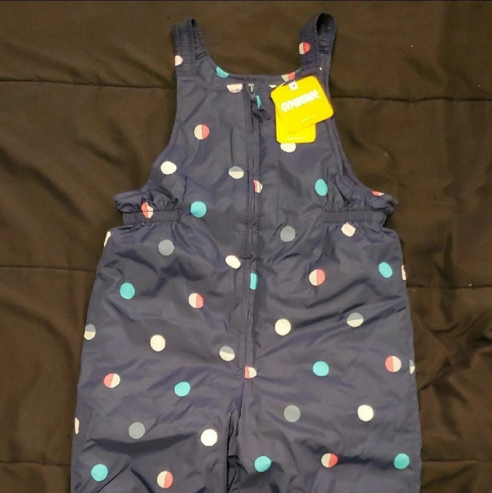 Girl's Snow Bib